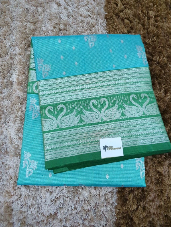 Pure Handloom Venkatagiri Pattu - Pelorous