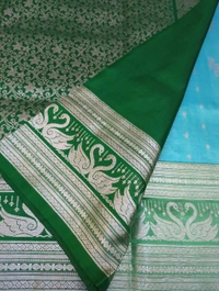 Pure Handloom Venkatagiri Pattu - Pelorous