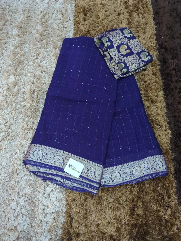 Pure Chignon  - Navy Blue