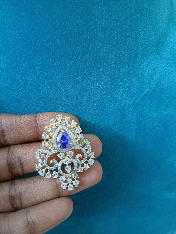 Diamond Copy Pendant  - purple