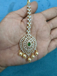 Diamond Replice Mang tikka - green, Vz