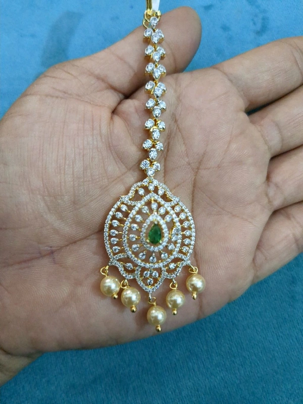 Diamond Replice Mang tikka - green, Vz