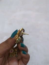 Earrings - Vz, Jungle Mist