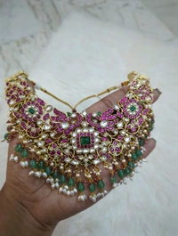 Premium Jadua Kundan Necklace  - Vz