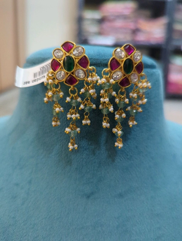 Jadue Kundan Earrings  - Vz