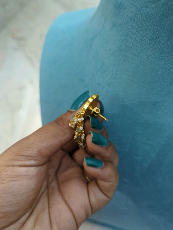 Jadue Kundan Earrings  - Vz