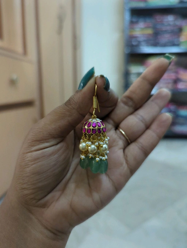 Jadau Kundan Hanging  - Vz