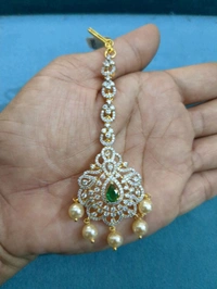 Diamond Replica Manga Tikka  - Vz, green
