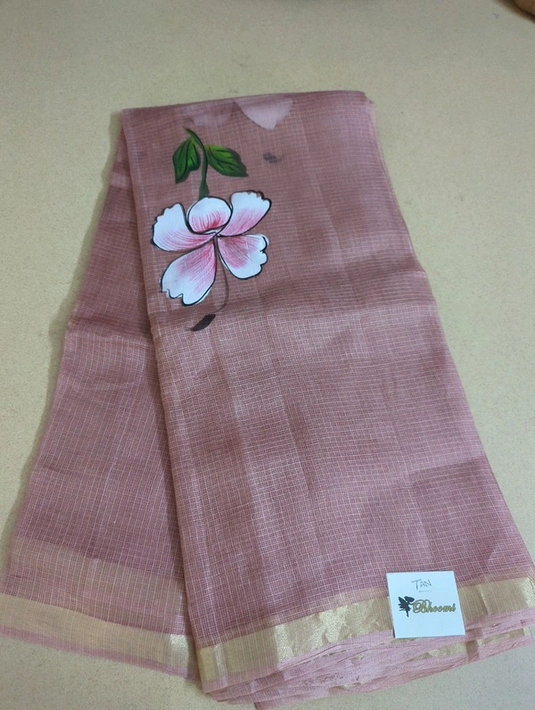 Pure Sulk Kota Handpainted - Tan