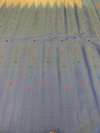 Pure Handloom Designer  Gadwal Pattu  - Pink