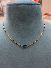 Eagle Eye Black Beads With Braclet Combo