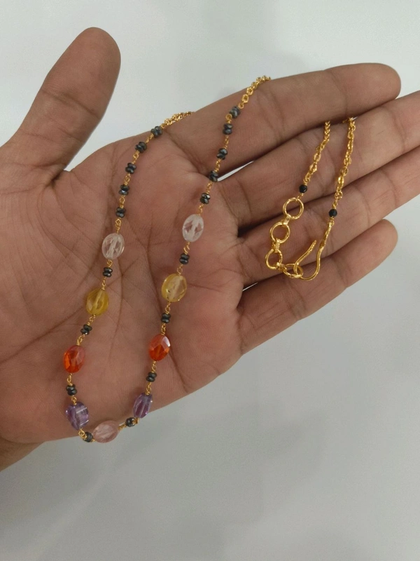 Black Diamonds With Real Cz's - 1 Week Dispatch Time, 16 To 18 Inches