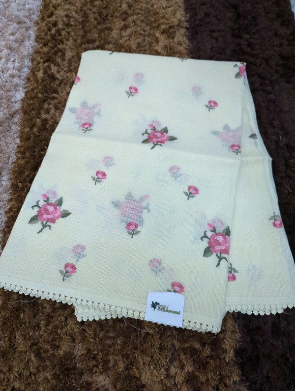 Kota Embroidery  - Cream