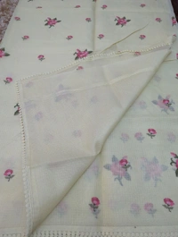 Kota Embroidery  - Cream