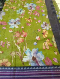 Pure Cotton Kota Vidarbha  - green