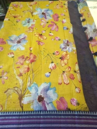 Pure Cotton Kota Vidarbha  - Gold