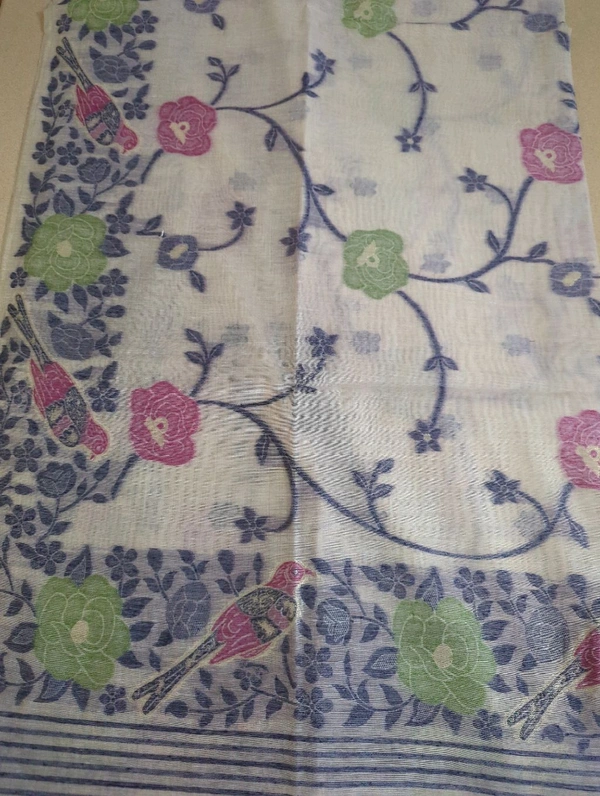 Soft Jamdhani - Blue