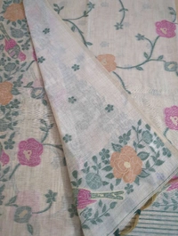 Soft Jamdhani - Green