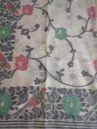 Soft Jamdhani - Black