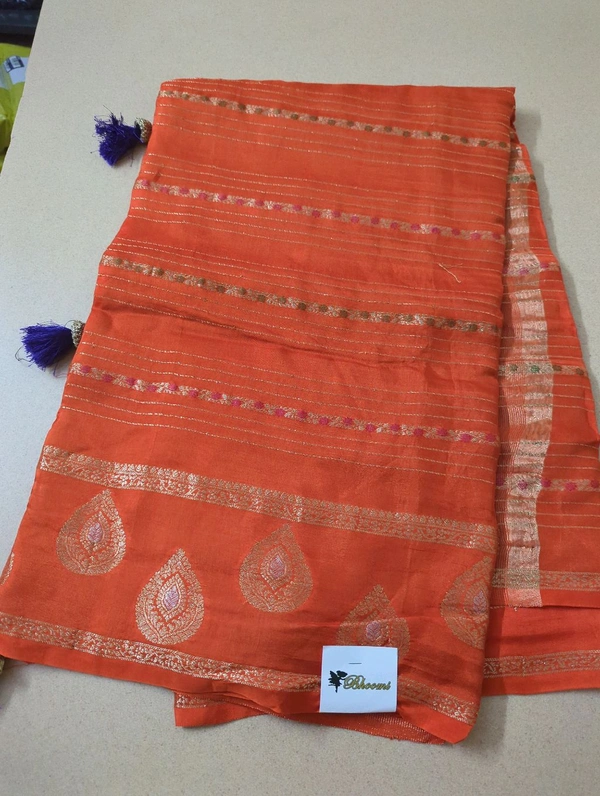 Pure Dola Weaving  - orange