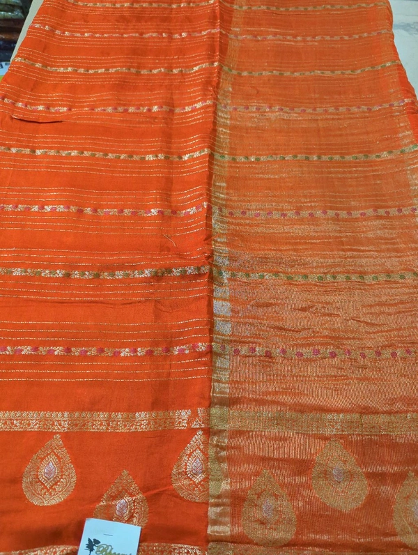 Pure Dola Weaving  - orange