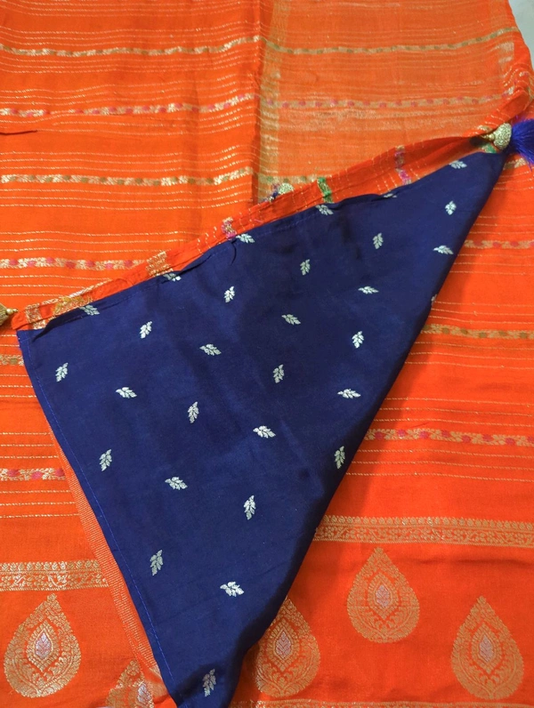 Pure Dola Weaving  - orange