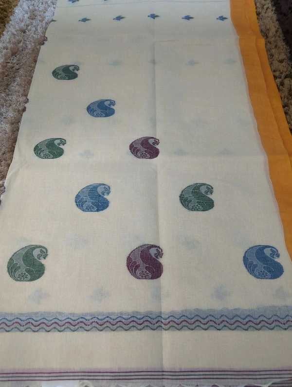 Pure Bengal Cotton  - Baja White