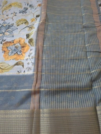 Soft Georgette Organza  - Gray