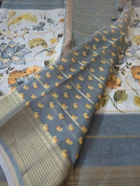 Soft Georgette Organza  - Gray