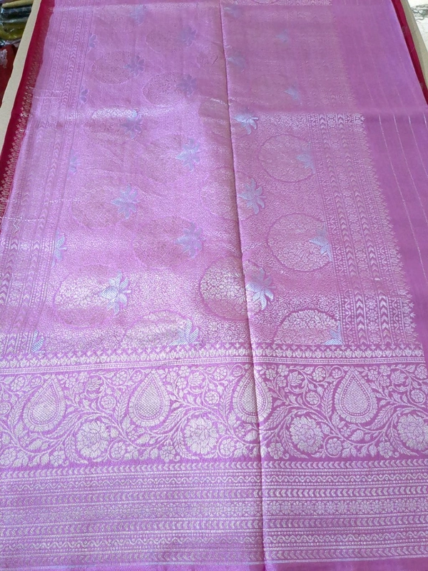 Pure Mango Tusser - pink 8