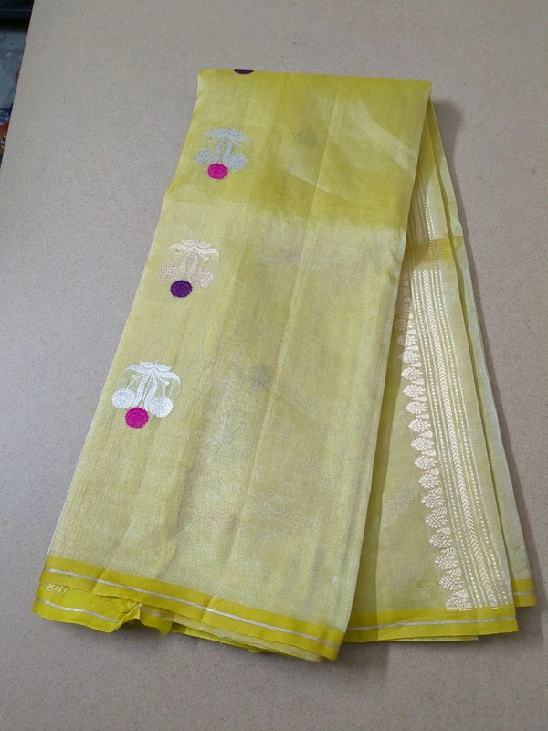 Pure Handloom Tissue By Silk