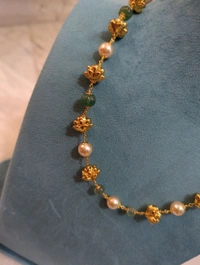 Nakshi Ball With Swarovski Mala - Vz