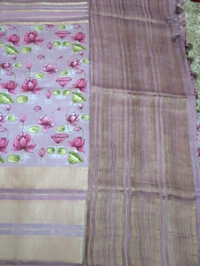 Mysore Crepe Designer  - Heliotrope 12