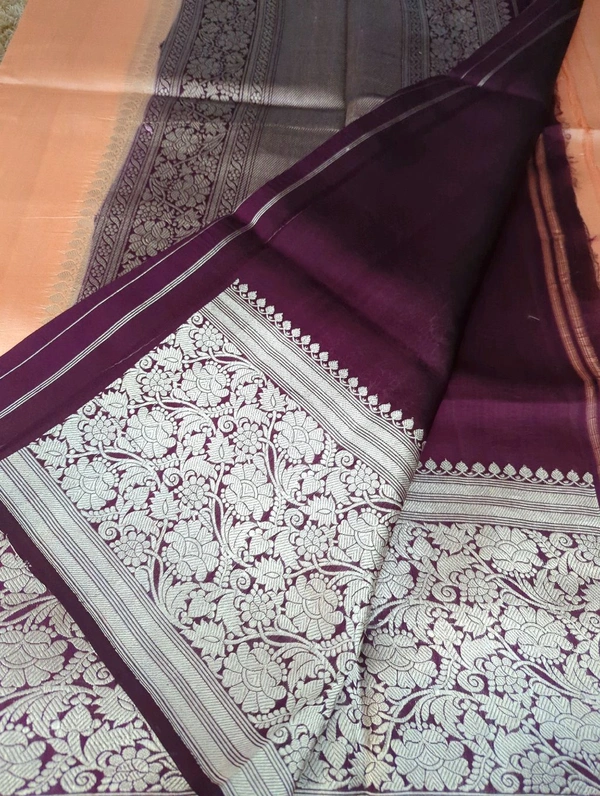 Pure Handloom Raw Mango  - Mona Lisa
