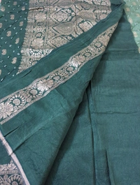 Pure Dola Bandhaj - dark green