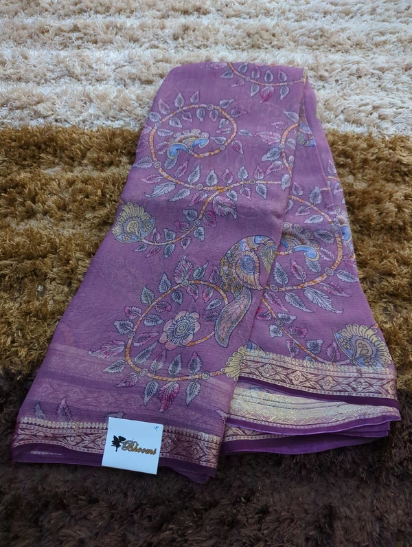 Pure Chiffon Weaving  - Fuchsia Pink 2