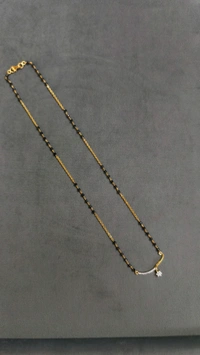 2.5mm Black Cz's With Diamond Copy Pendant  - 18 Inches, Vz