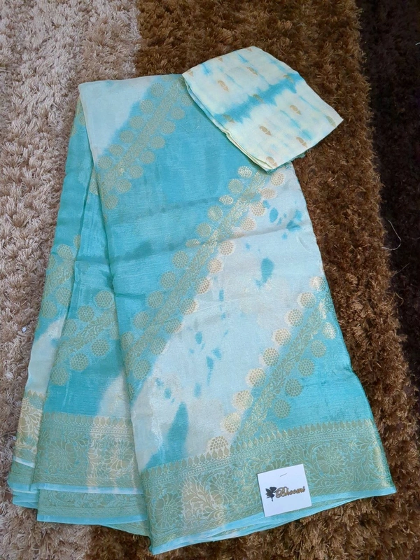 Pure Chinnon Shibori - sky blue