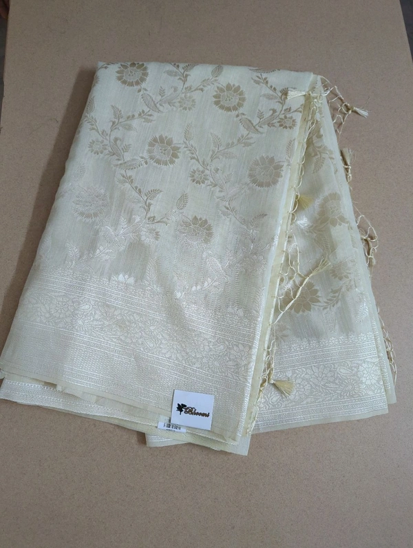 Soft Beneras Weaving  - Cream