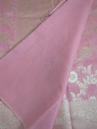 Soft Beneras Weaving  - Pink Lace