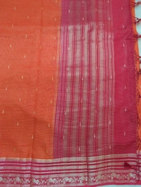 Dola Kanchi Check's  - orange