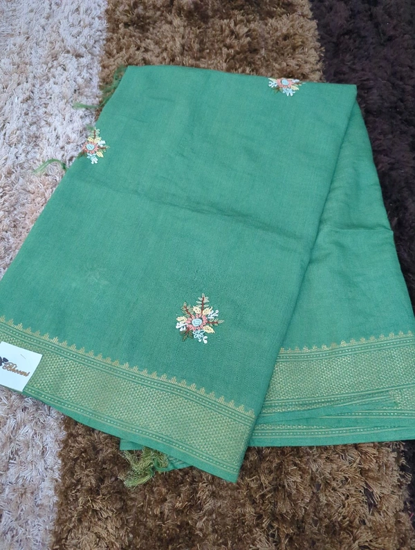Bhagalpuri Handwork  - green