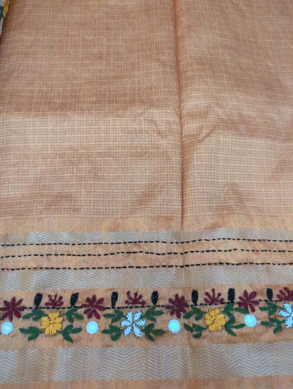 Tusser Lambani Work  - Gold