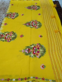 Pure Mul Cotton Tie&Die - Yellow