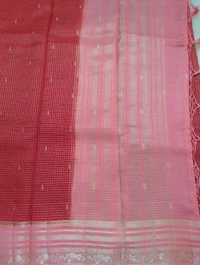 Dola Kanchi Check's  - Red