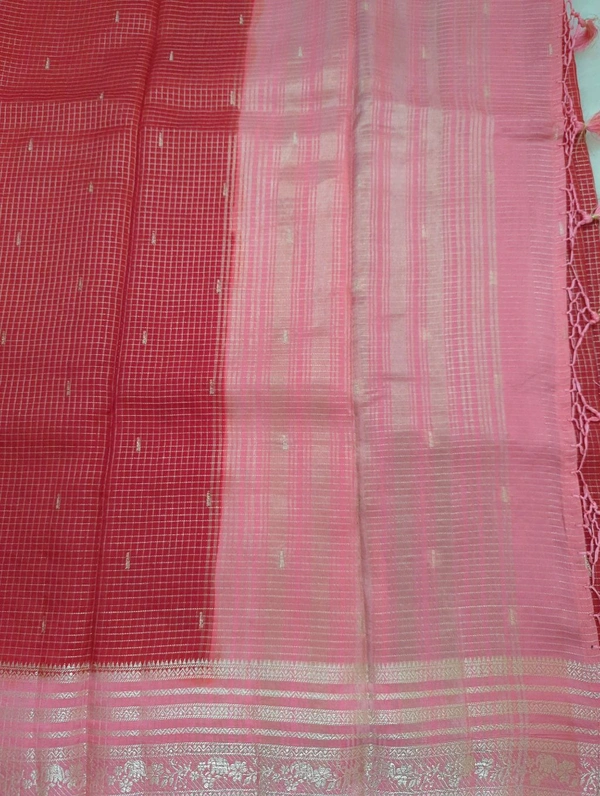 Dola Kanchi Check's  - Red