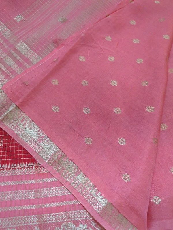 Dola Kanchi Check's  - Red