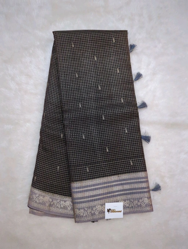 Dola Kanchi Check's  - Black