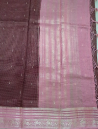 Dola Kanchi Check's  - Maroon