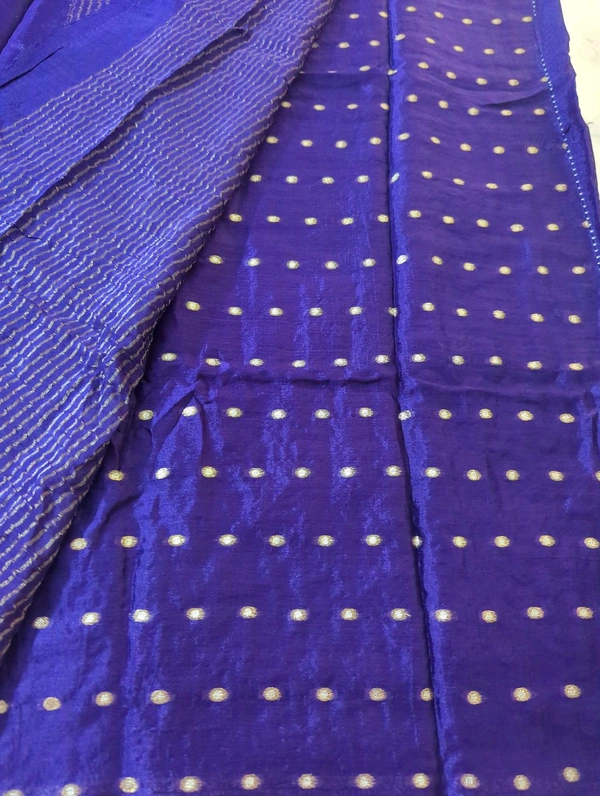 Pure Chinnon Embroidery  - violet